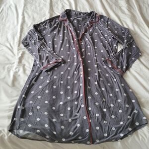 Midnight maddie nightshirt button down xl